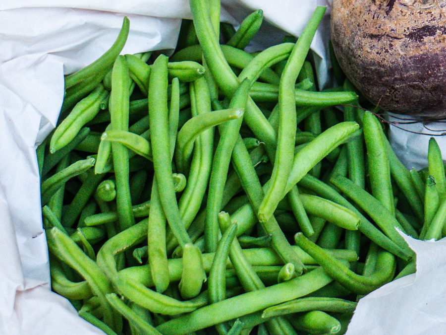 Haricot vert, au rayon légumes d'OKO LANQ